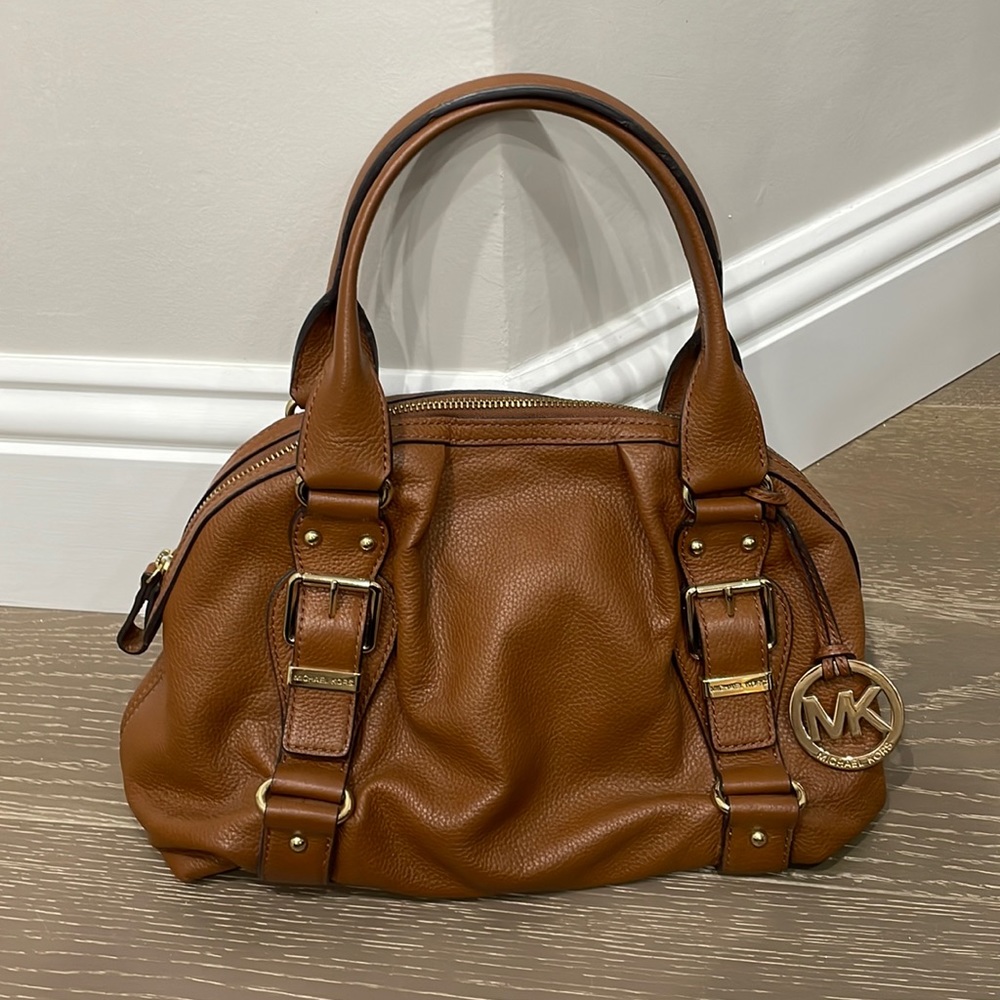 Michael Kors brown satchel